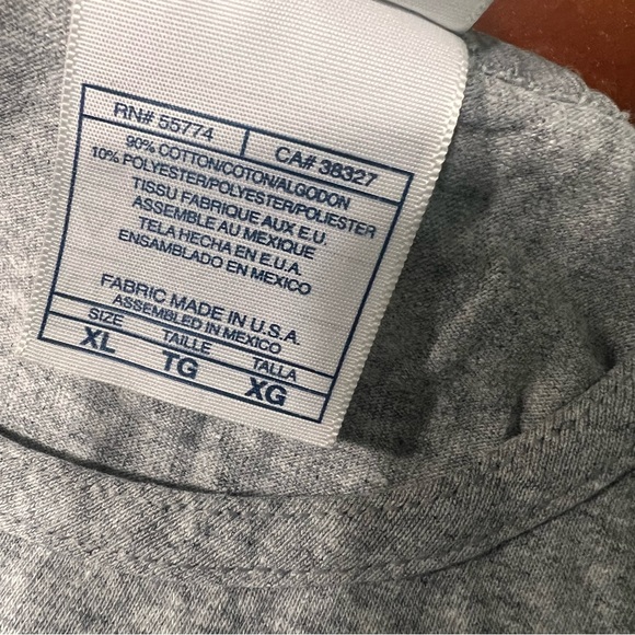 Vintage AAA Hawaiian Islands Graphic Muscle Tank gray blue size XL preshrunk - Picture 3 of 15